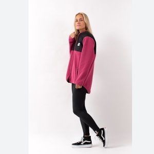 eivy bear sherpa jacket raspberry XS / S NWT